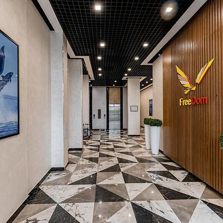 Уютная 1 Комнатная Freedom Daire Astana Dış mekan fotoğraf